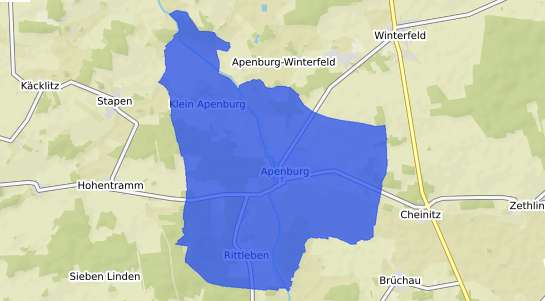 Bodenrichtwertkarte Apenburg Winterfeld Apenburg